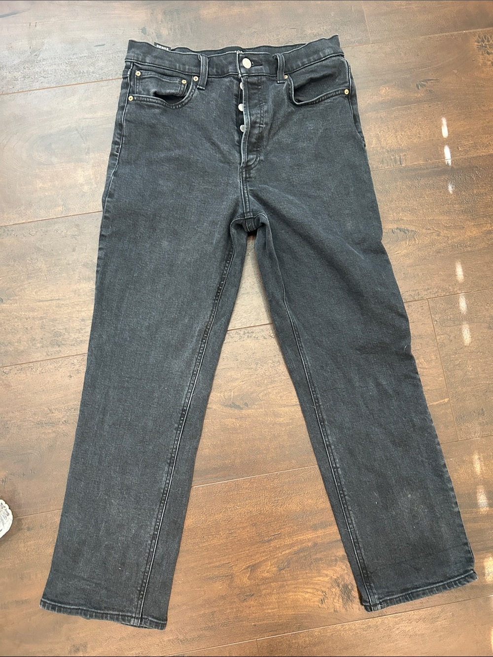 Denim forum black jeans